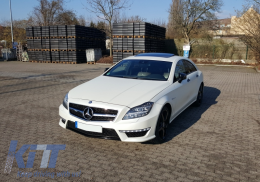 Body Kit pour Mercedes CLS W218 C218 Berline 2011-2018 CLS63 Look Ailes Capuche-image-5990489