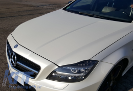 Body Kit pour Mercedes CLS W218 C218 Berline 2011-2018 CLS63 Look Ailes Capuche-image-5990490