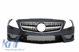 Body Kit pour Mercedes CLS W218 C218 Berline 2011-2018 CLS63 Look Ailes Capuche-image-5997892