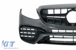 Body Kit pour Mercedes E W213 16-19 E63 Look Pare-chocs Diffuseur Embouts-image-6027852