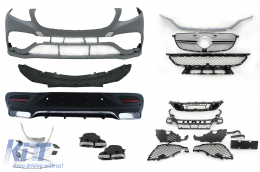 Body Kit pour Mercedes GLE Coupé C292 15-19 Pare-chocs Diffuseur Conseils-image-6096705