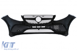 Body Kit pour Mercedes GLE W166 SUV 2015-2018 Pare-chocs Diffuseur Silencieux-image-6098156