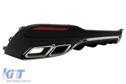 Body Kit pour Mercedes GLE W166 SUV 2015-2018 Pare-chocs Diffuseur Silencieux-image-6098161