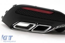 Body Kit pour Mercedes GLE W166 SUV 2015-2018 Pare-chocs Diffuseur Silencieux-image-6098163