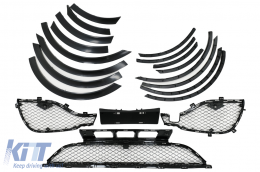 Body Kit pour Mercedes GLE W166 SUV 2015-2018 Pare-chocs Diffuseur Silencieux-image-6098168