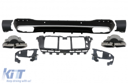 Body Kit pour Mercedes GLE W167 SUV Sport Line 2019+ GLE 63S Look Diffuseur Conseils-image-6096442