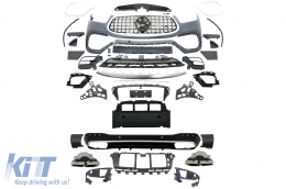 Body Kit pour Mercedes GLE W167 SUV Sport Line 2019+ GLE 63S Look Diffuseur Conseils-image-6096445