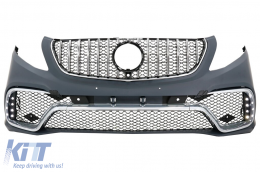 Body Kit pour Mercedes V W447 14+ Plaque seuil arrière pour calandre-image-6096106