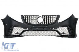 Body Kit pour Mercedes V W447 14+ Plaque seuil arrière pour calandre-image-6096109