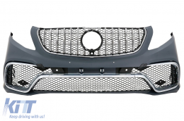Body Kit pour Mercedes V W447 14+ Plaque seuil arrière pour calandre-image-6096120