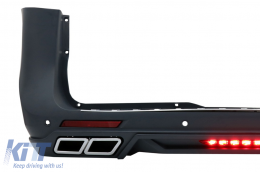 Body Kit pour Mercedes V W447 14+ Plaque seuil arrière pour calandre-image-6096128