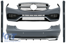 Body Kit pour Mercedes W212 Classe E Facelift 13-16 E63 Look Jupes-image-6038818
