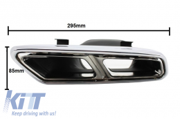 Body Kit pour Mercedes W212 E Facelift 13-16 Pare-chocs Embouts Jupes E63 Look-image-6020507