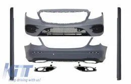 image-51-Body Kit pour Mercedes W213 16-19 Pare-chocs Embouts E43 E53 Sport Line Look
