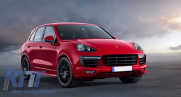 Body Kit pour PORSCHE Cayenne Facelift 14-17 GTS Look Jupes Passages Roue-image-6059263