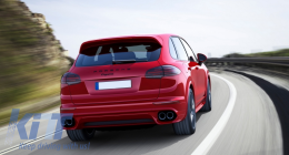 Body Kit pour PORSCHE Cayenne Facelift 14-17 GTS Look Jupes Passages Roue-image-6059264