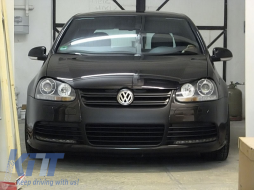 Body Kit pour VW Golf 5 05-07 R32 Look pare-chocs système d'échappement-image-6031096