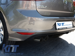 Body Kit pour VW Golf 7 VII 12-17 Pare-chocs Grilles Jupes latérales Diffuseur R-line Look-image-6008254