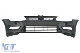 Body Kit pour VW Golf 7 VII 12-17 Pare-chocs Grilles Jupes latérales Diffuseur R-line Look-image-6017549