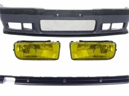 image-12-Body Kit prikladan za BMW 3er E36 (1992-1997) M3 Dizjan sa žutim svjetlima za maglu