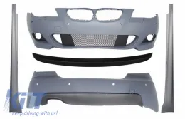 image-5-Body Kit prikladan za BMW serije 5 E60 (2007-2010) M-Technik izgled Spojler prtljažnika PDC 18 mm