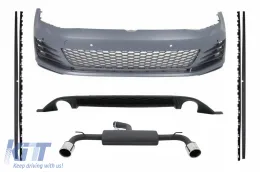 image-65-Body Kit prikladan za VW Golf VII 7 (2013-2016) GTI Dizjan s kompletnim ispušnim sustavom
