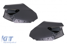 Body Kit Profylaktíras gia BMW Seirá 7 F01 08-15 Conversion G70 Look Headlights Hood-image-6107637