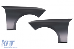 Body Kit Profylaktíras gia BMW Seirá 7 F01 08-15 Conversion G70 Look Headlights Hood-image-6107641