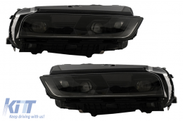 Body Kit Profylaktíras gia BMW Seirá 7 F01 08-15 Conversion G70 Look Headlights Hood-image-6107662
