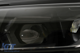 Body Kit Profylaktíras gia BMW Seirá 7 F01 08-15 Conversion G70 Look Headlights Hood-image-6107663