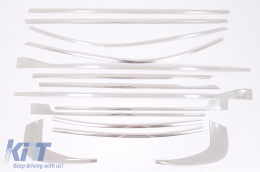 Body Kit Profylaktíras gia BMW Seirá 7 F01 08-15 Conversion G70 Look Headlights Hood-image-6107675