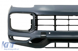 Body Kit Punte Quad per Porsche Cayenne 9Y0 18+ Conversione in Turbo & Aero Look-image-6080273