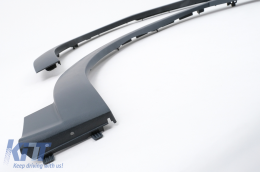 Body Kit Punte Quad per Porsche Cayenne 9Y0 18+ Conversione in Turbo & Aero Look-image-6080286