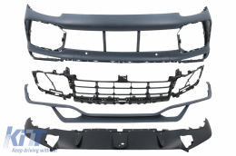 Body Kit Punte Quad per Porsche Cayenne 9Y0 18+ Conversione in Turbo & Aero Look-image-6080298
