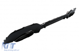 Body Kit Spoiler Calandre pour BMW 3 G20 G21 18+ M340i Look Noir Échappement Conseils-image-6085391
