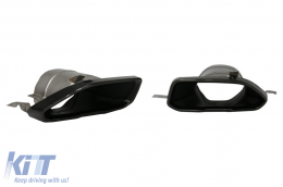 Body Kit Spoiler Calandre pour BMW 3 G20 G21 18+ M340i Look Noir Échappement Conseils-image-6085407