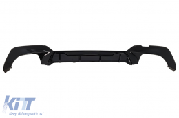 Body Kit Spoiler Griglia per BMW 3 G20 G21 18-22 M Look Nero Diffusore Scarico Punte-image-6085174