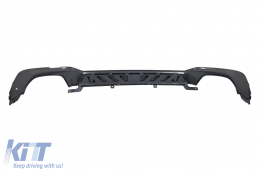 Body Kit Spoiler Griglia per BMW 3 G20 G21 18-22 M Look Nero Diffusore Scarico Punte-image-6085180