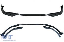 Body Kit Spoiler Griglia per BMW 3 G20 G21 18-22 M Look Nero Diffusore Scarico Punte-image-6085190