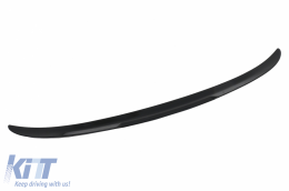 Body Kit spoiler tükör BMW 3 F30 Sedan F31 Touring (2011-2019) modellekhez, M-performance dizájn, fekete verzió-image-6064407