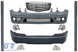 image-53-Body Kit + središnja rešetka pogodna za MERCEDES-Benz E-klasu W211 2002-2009 E63 A-Design
