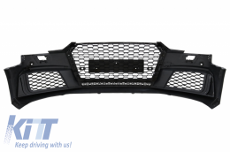 Body Kit suitable for Audi A4 B9 8W (2016-2018) with Rear Diffuser RS4 Design-image-6072857