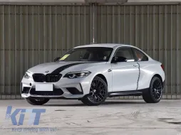 Body Kit suitable for BMW 2 F22 Coupe F23 Cabrio (2014-2017) Upgrade Wide Body M2 Competition Design-image-6324621
