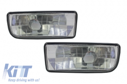 Body Kit suitable for BMW 3 Series E36 (1992-1997) With Chrome Fog Lights and Rear Bumper Spoiler M3 Design-image-6100063
