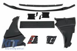 Body Kit suitable for BMW 3 Series F30 (2011-2015) F30 LCI (2016-up) with Exhaust Muffler Tips M3 Sport Design-image-6051719
