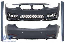 Body Kit suitable for BMW 3 Series F30 (2011-2019) M3 Design - CBBMF30M4WF