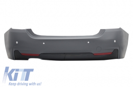 Body Kit suitable for BMW 4 Series F32 Coupe (2013-up) with Trunk Spoiler Matte Black Sport Design-image-6062862