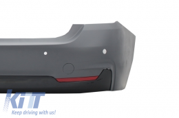 Body Kit suitable for BMW 4 Series F32 Coupe (2013-up) with Trunk Spoiler Matte Black Sport Design-image-6062863