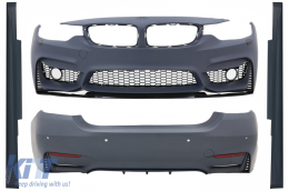 image-41-Body Kit suitable for BMW 4 Series F32 F33 (2013-up) M4 Design Coupe Cabrio with Housing for Fog Lights