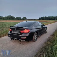 Body Kit suitable for BMW 4 Series F36 Gran Coupe (2013-03.2019) M4 Look with Grilles and Exhaust Tips Carbon-image-6278252